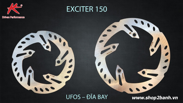 Đĩa thắng trước k-driven đĩa bay chính hãng cho exciter 150 - 1