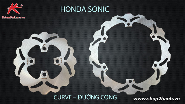 Đĩa thắng trước k-driven đường cong chính hãng cho sonic - 1