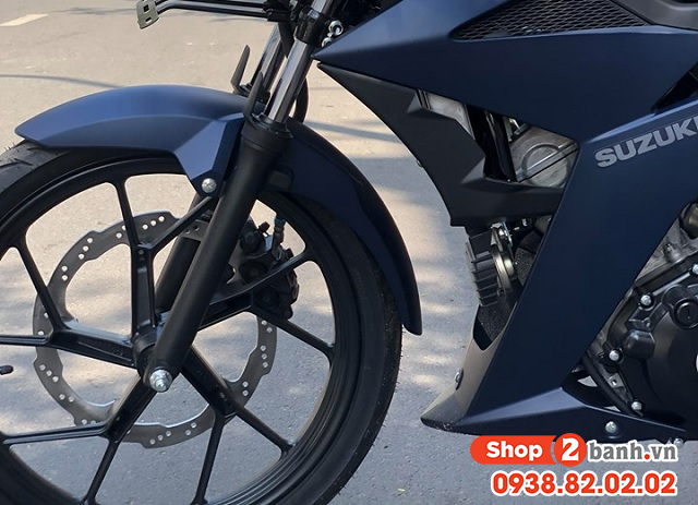 Xe suzuki satria f150 xanh nhám nhập khẩu indo 2020 - 6