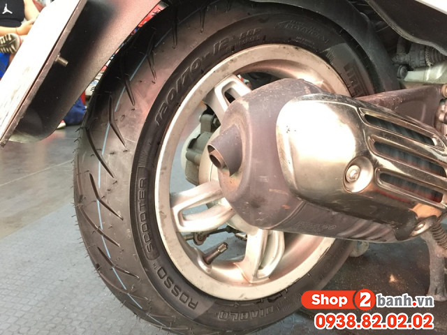 Vỏ pirelli 12070-12 diablo rosso scooter - 4