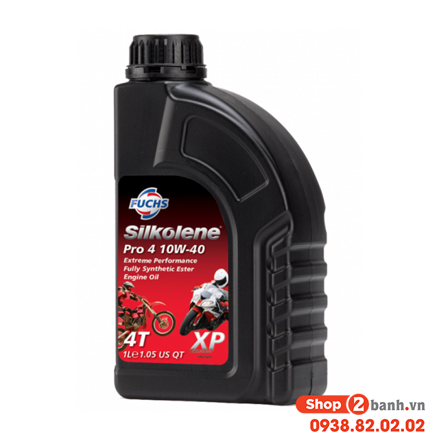 Nhớt fuchs silkolene pro 4 10w40 xp - 1