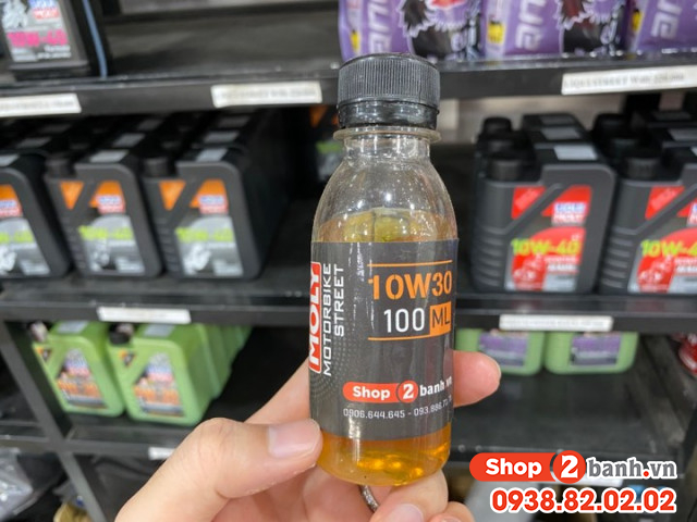 Nhớt chiết lẻ liqui moly motorbike street 4t 10w30 100ml - 1