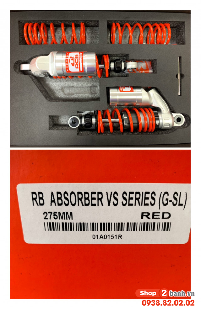 Phuộc rcb vs cho sirius jupiter chính hãng - 1