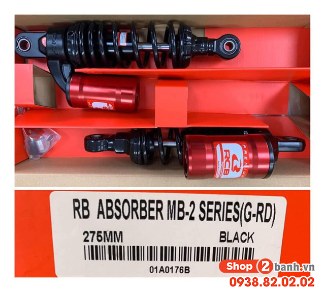Phuộc rcb mb2 cho sirius jupiter chính hãng - 1