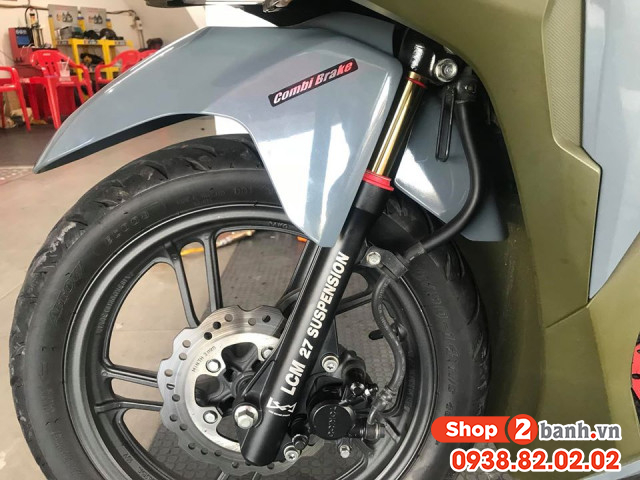 Phuộc trước lcm cho vario click ty vàngtitan - 3