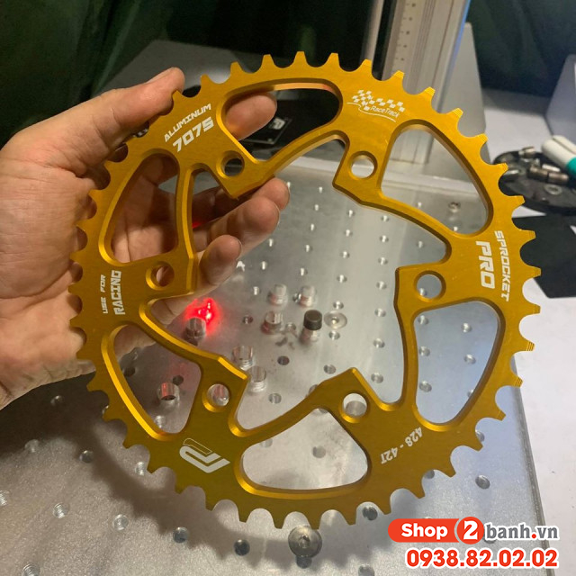 Dĩa nhôm probike 7075 a1 cho exciter 42t - 1