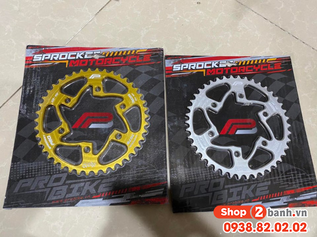 Dĩa nhôm probike 7075 a1 cho exciter 42t - 2