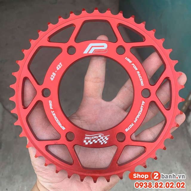 Dĩa nhôm probike 7075 a3 cho exciter 42t - 1