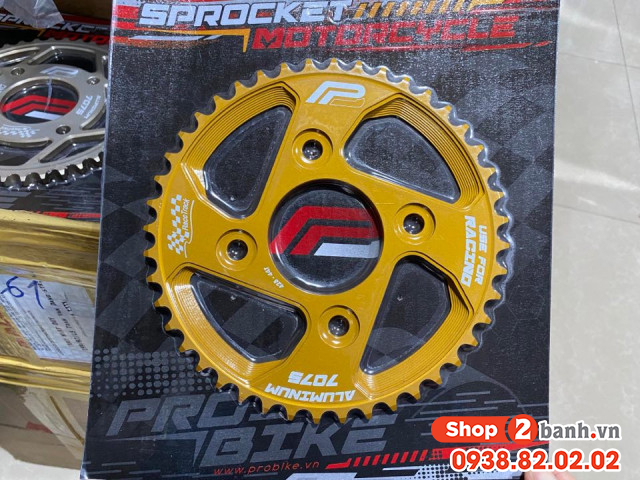Dĩa nhôm probike 7075 a5 cho winner 44t - 1