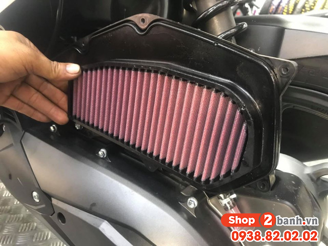 Lọc gió dna dành cho honda air blade 125 click vario pcx sh mode chính hãng - 4