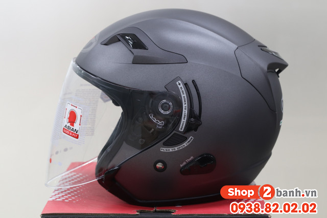 Nón bảo hiểm kyt venom 34 chính hãng trắngđen trơn - 1