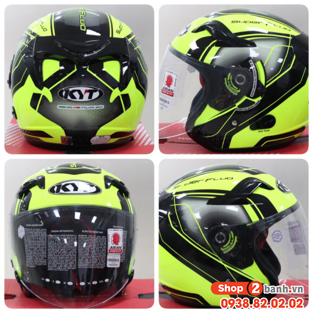 Nón bảo hiểm kyt venom 34 chính hãng - 5