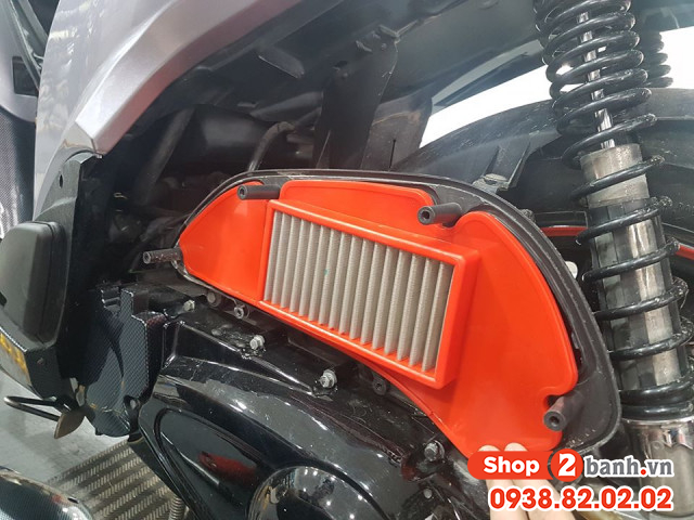 Lọc gió lưới thép độ dành cho sh150 ý - 3