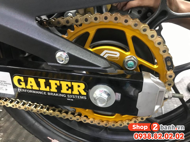 Dĩa nhôm probike 7075 a3 cho winner 44t - 3