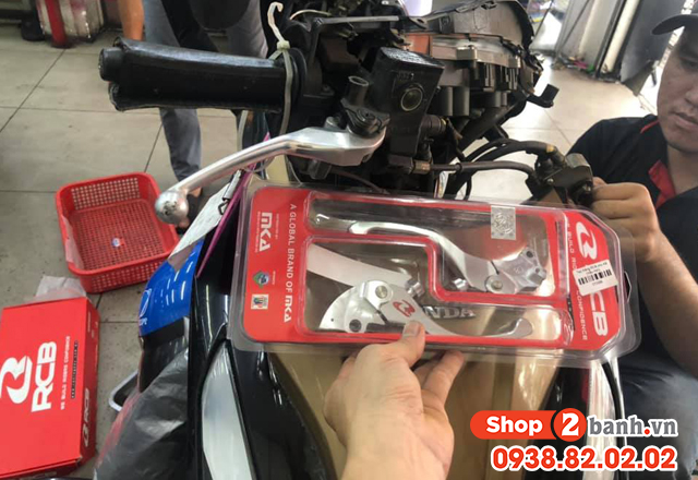 Top 3 tay thắng air blade độ kiểng bán chạy nhất shop2banh năm 2022 - 1