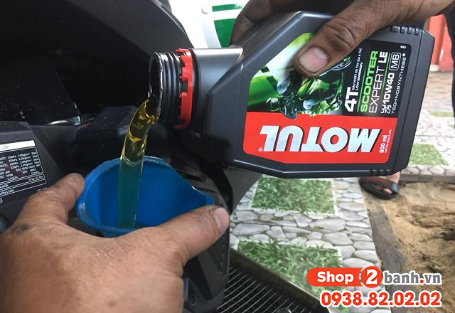 Xe sh 150i thay nhớt bao nhiêu ml - 5