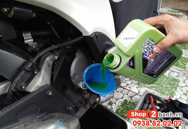 Xe sh 150i thay nhớt bao nhiêu ml - 6