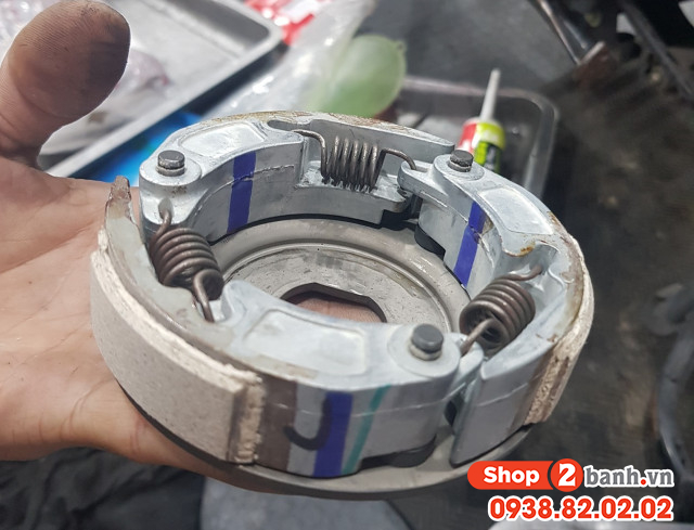 Xe tay ga đi bao lâu thì nên làm nồi - 4