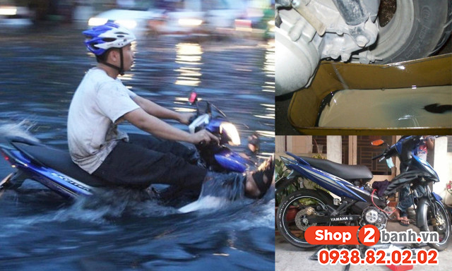 Bảo dưỡng xe máy trong mùa mưa đúng cách - 1
