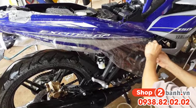 Dán keo trong xe số côn tay phổ thông dưới 150cc - 1