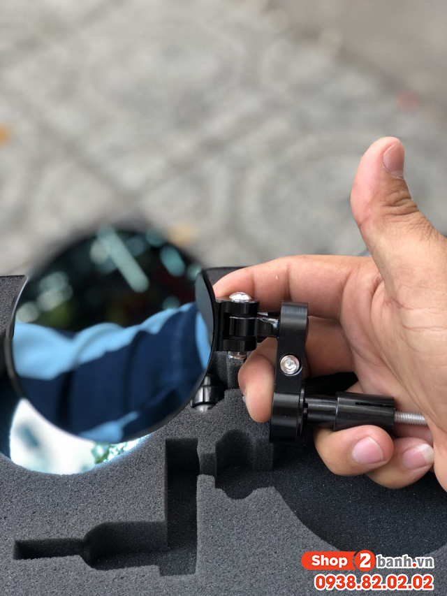 Kính gù tròn racing power chính hãng - 1