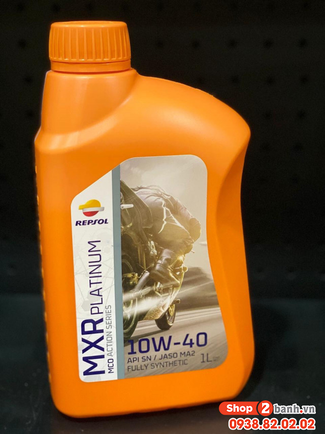Nhớt repsol mxr platium 10w40 1l - 1