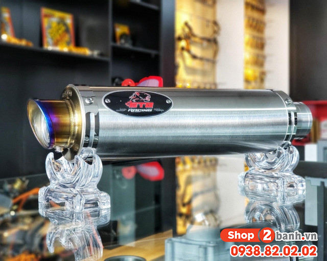 Lon pô stb chính hãng inox 02 đuôi titan - 1