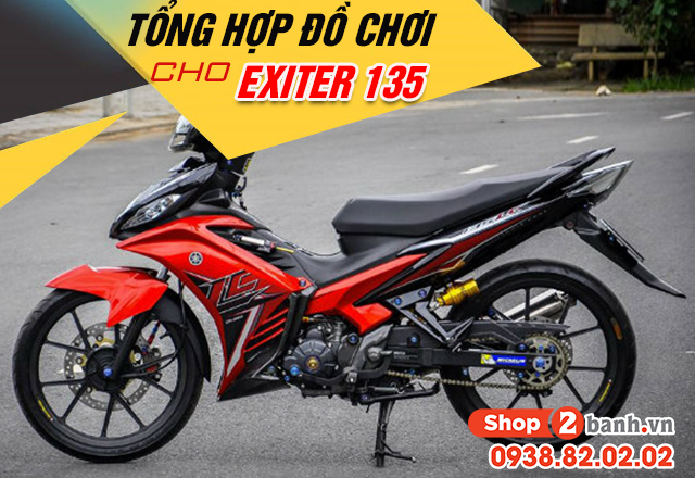 Exciter 150 2019 độ option đồ chơi giá trị gần 150 triệu của biker Cần Thơ   2banhvn