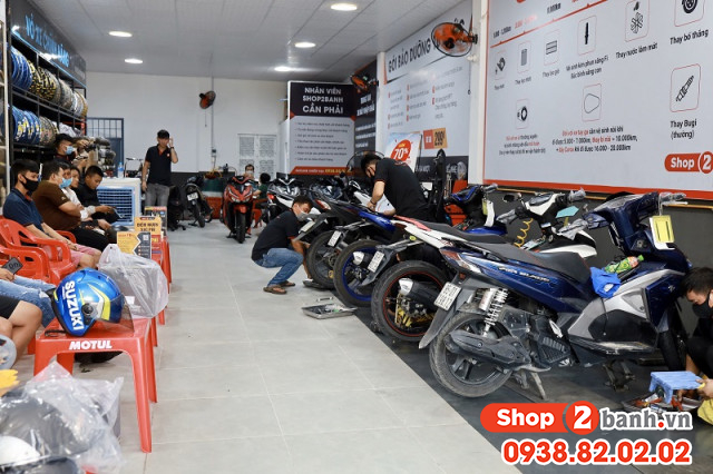 Top 7 cửa hàng phụ tùng xe máy nổi tiếng tại chợ Tân Thành