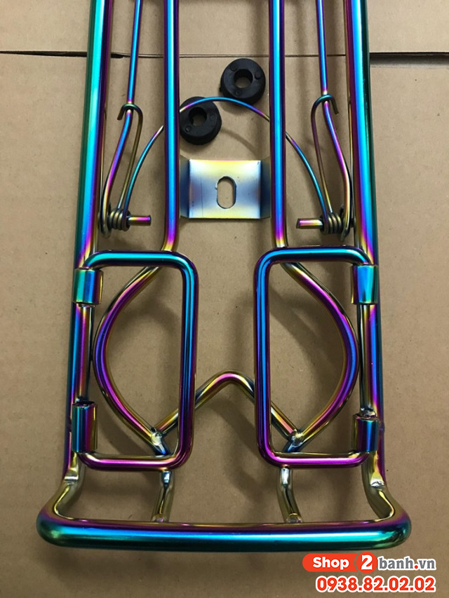 Baga inox 10 ly màu titan cho exciter 135 - 2