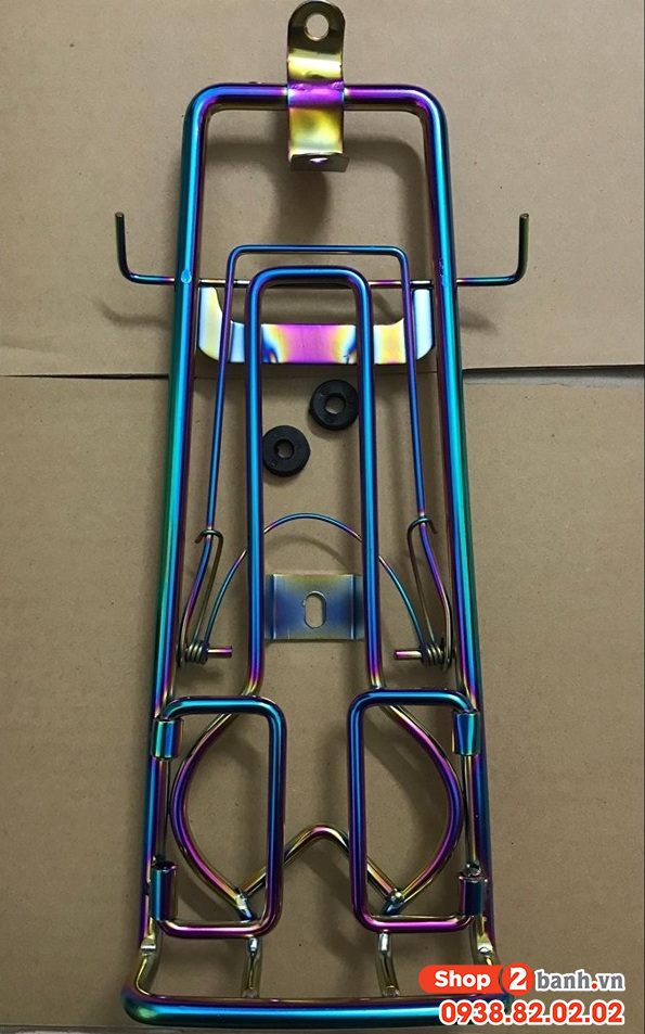 Baga inox 10 ly màu titan cho exciter 135 - 1