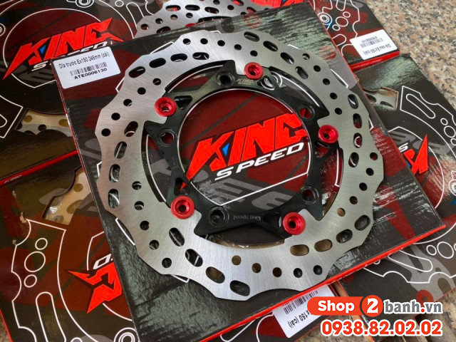 Đĩa kingspeed 245mm trước cho exciter150 - 1
