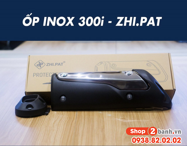 Ốp pô inox 300i zhipat cho shvn 2020 - 1