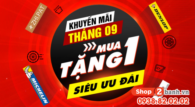 Chương trình khuyến mãi tháng 092020 mua 1 tặng 1 - 1
