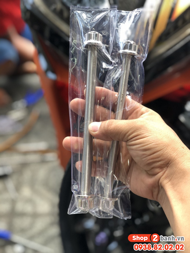 Cốt bánh trước inox salaya cho yamaha exciter sirius jupiter - 1