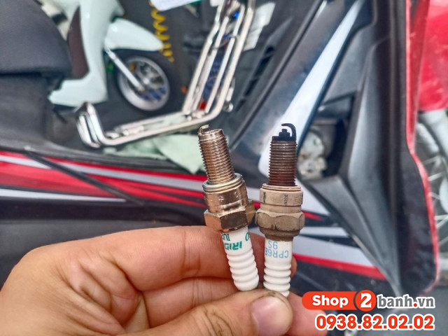 Bugi denso iu22 air blade pcx lead future wave nouvo lx luvias - 4