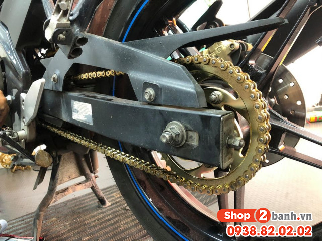 Nhông sên dĩa did vàng cho exciter 150 fz150i - 4