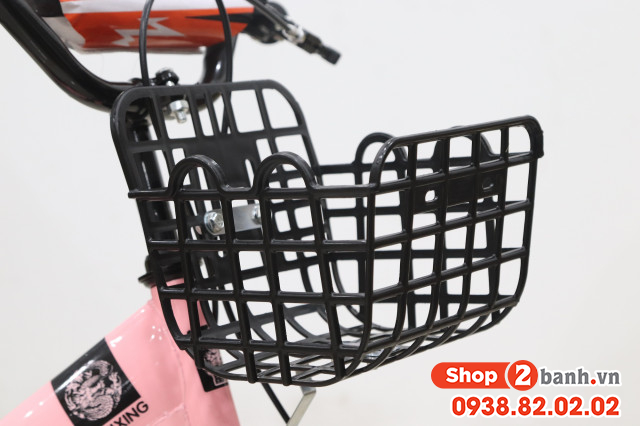 Xe đạp trẻ em 12 inch baby gâp đươc - màu trắng - 5