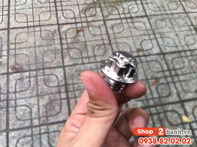 Ốc nhớt inox salaya sáng bóng - 2