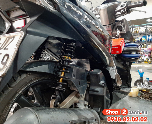 Phuộc rcb c series ty vàng chính hãng cho honda air blade - 2