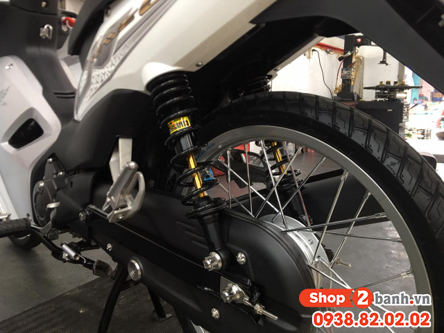 Phuộc rcb c series ty vàng chính hãng cho honda wave dream future - 4