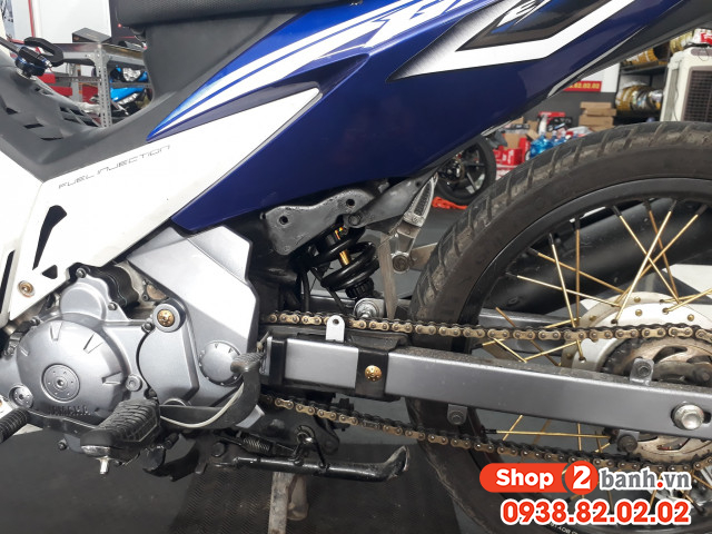 Phuộc rcb s2 ty vàng cho exciter 135 chính hãng - 4