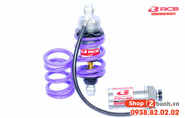 Phuộc rcb db-2 bình dầu cao cấp cho exciter 135 chính hãng - 1