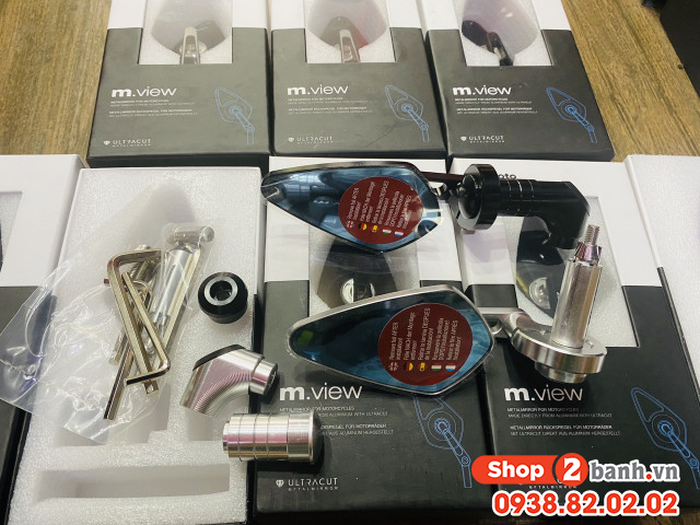 Kính motogadget 2 in 1 gắn tất cả các loại xe - 1