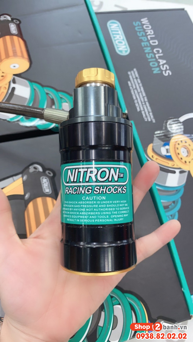 Phuộc nitron chính hãng việt nam cho raider satria - 2