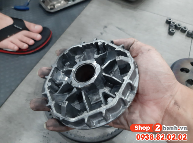 Xe honda lead đi bao lâu nên vệ sinh nồi - 3
