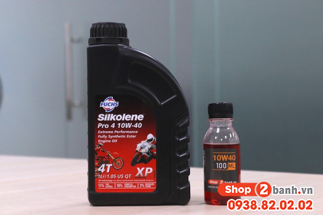 Nhớt chiết lẻ fuchs silkolene pro 4 10w40 xp 100ml - 1