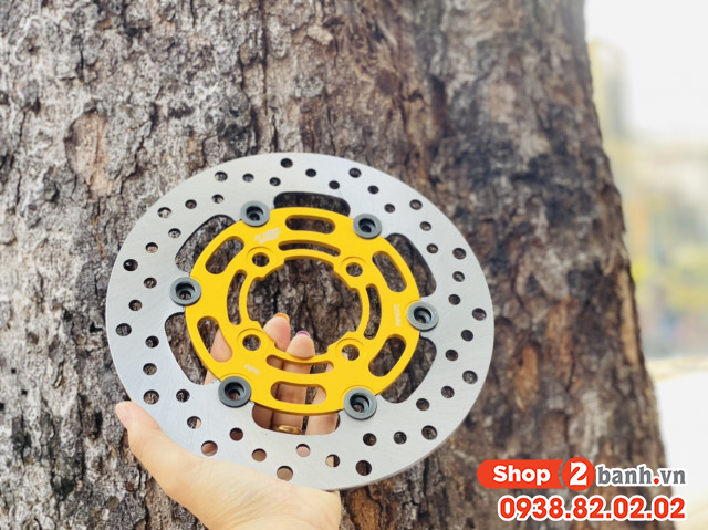 Đĩa thắng kingspeed moto 3 size 220mm 4 lỗ cho ab wave future - 3