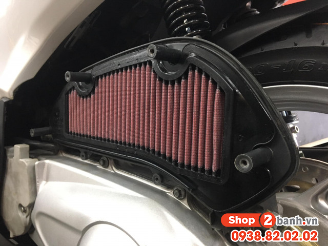 Lọc gió dna chính hãng dành cho honda sh ý shvn 125i150i - 6