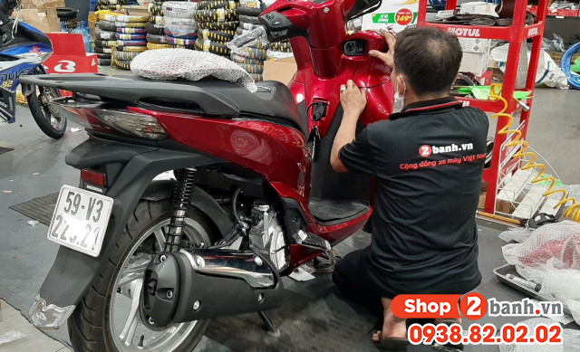 Dàn áo xe sh muốn phục hồi độ bóng phải làm gì - 2